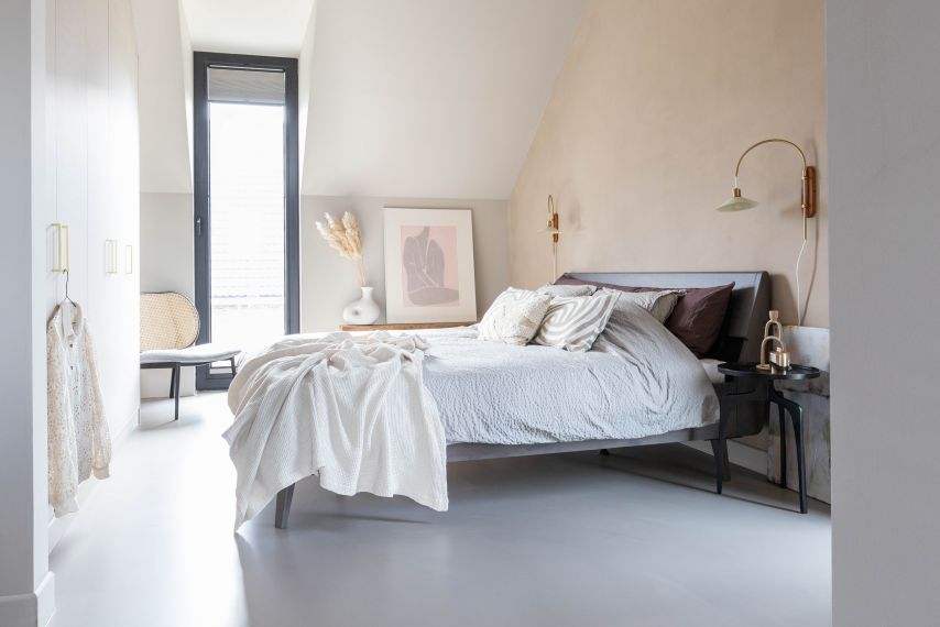 Een taupe gietvloer in je interieur