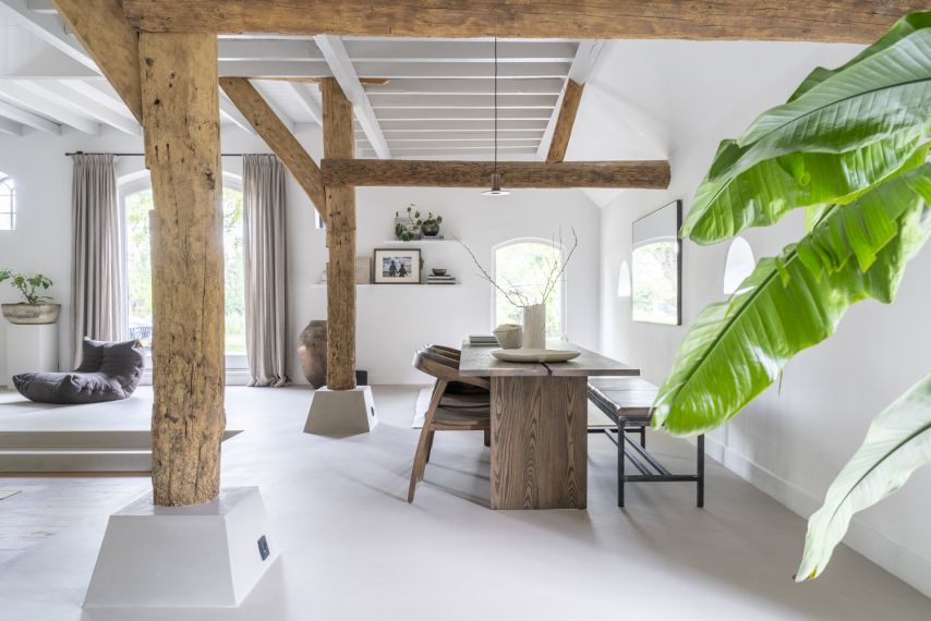 Gietvloer in een appartement
