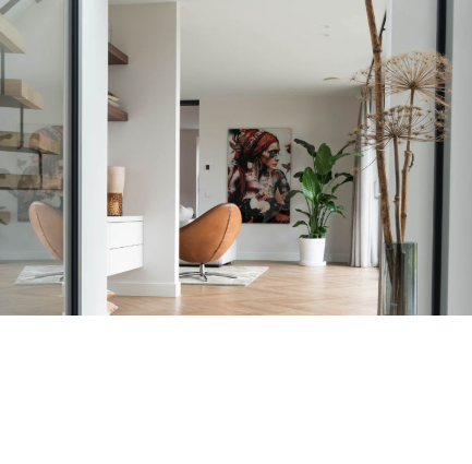 Gietvloeren combineren met een houtvloer