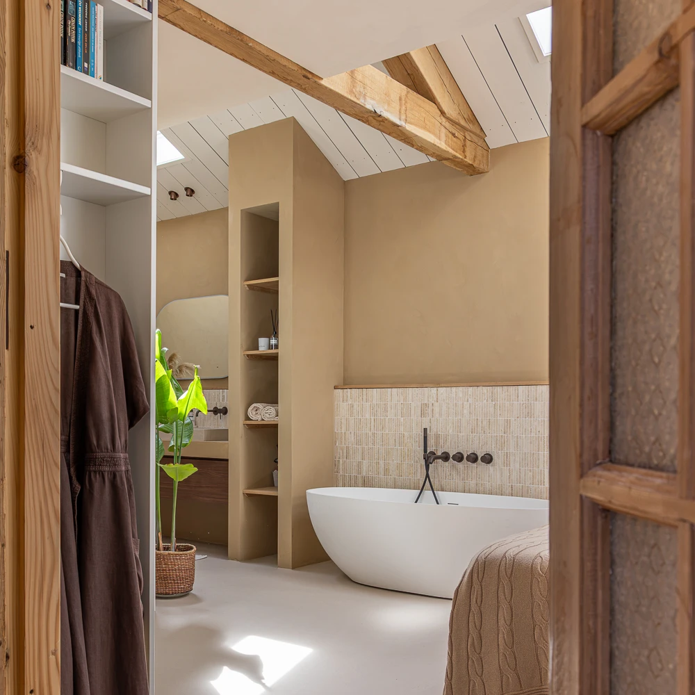gietvloer japandi interieur